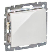 Переключатель проходной 1-кл. СП Valena 10А IP31 250В механизм бел. IEK 774406