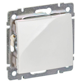 Переключатель проходной 1-кл. СП Valena 10А IP31 250В механизм бел. IEK 774406