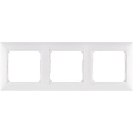Рамка 3-м Valena горизонт. бел. IEK 774453