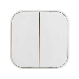 Выключатель 2-кл. ОП Quteo 10А IP20 10AX бел. IEK 782202