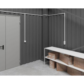 Выключатель 2-кл. ОП Quteo 10А IP20 10AX бел. IEK 782202