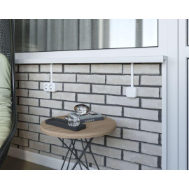 Переключатель проходной 1-кл. ОП Quteo 10А IP20 10AX бел. IEK 782204