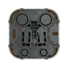 Розетка 1-м ОП Quteo 16А IP20 2P без заземл. без защ. шторок бел. IEK 782210