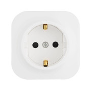 Розетка 1-м ОП Quteo 16А IP20 2P+E с заземл. без защ. шторок бел. IEK 782211