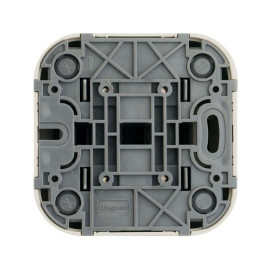 Выключатель 2-кл. ОП Quteo 10А IP20 10AX сл. кость IEK 782232