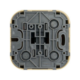 Переключатель проходной 1-кл. ОП Quteo 10А IP20 10AX дерево IEK 782264