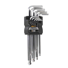 Набор шестигранных ключей с шаром КШ-9 КВТ 78368