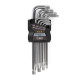Набор ключей TORX КТ-9 (Т10-Т50) КВТ 79202