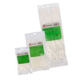 Хомут кабельный КСО 4х110 нейл. бел. (уп.100шт) Fortisflex 80528
