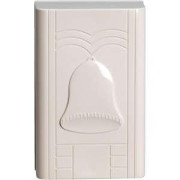 Звонок проводной Гонг электромеханич. гонг серия ударов 220В 80-90дБА свет. беж. МОНОМАХ ГН-02С