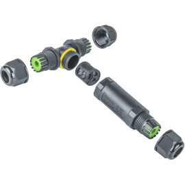 Коннектор кабельный T-образный 82 832 NTB-T01-3P-IP68 3PIN Navigator 82832