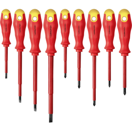 Набор отверток диэлектрических OHT-Otd01-H9 (9шт) ОНЛАЙТ 90561