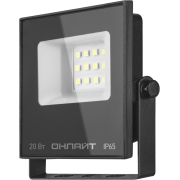 Прожектор светодиодный 90 844 OFL-03-20-6.5K-BL-IP65-LED 20Вт IP65 6500К 1600лм черн. ОНЛАЙТ 90844