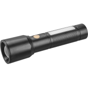 Фонарь аккумуляторный ручной 90 863 OPT-CP07-ACCU пласт.1LED 5Вт+6LED 1.2Вт li-ion 1.2А.ч 4 реж. ОНЛАЙТ 90863