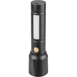 Фонарь аккумуляторный ручной 90 863 OPT-CP07-ACCU пласт.1LED 5Вт+6LED 1.2Вт li-ion 1.2А.ч 4 реж. ОНЛАЙТ 90863