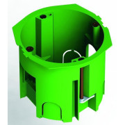 Коробка установочная СП 68х60мм IP30 для гипсокартон. с метал. лапками HEGEL КУ1205