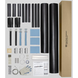 Муфта кабельная соединит. 10кВ 10СТп(тк)-3х(70-120) с болтов. соединителями Нева-Транс Комплект 22010031