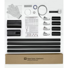 Муфта кабельная концевая внутр. уст. 1кВ 1КВТпН-4х(70-120) с болтов. наконечн. Нева-Транс Комплект 22020035