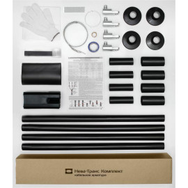 Муфта кабельная концевая наружн. уст. 1кВ 1КНТпН-4х(150-240) с болтов. наконечн. Нева-Транс Комплект 22020098