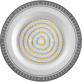 Светильник светодиодный 91 948 OHB-02-100-5K-LED 100Вт 5000К IP65 10000лм 220-240В для высоких пролетов HIGHBAY ОНЛАЙТ 91948