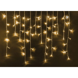 Гирлянда светодиодная "Бахрома" 93 688 NGF-D029-02 4.7х0.6м 240LED WW IP44 BL Navigator 93688