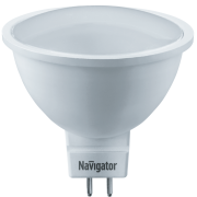Лампа светодиодная 94 262 NLL-MR16-5-12-3K-GU5.3 5Вт 3000К тепл. бел. GU5.3 360лм 12В Navigator 94262