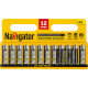 Элемент питания алкалиновый AA/LR6 94 782 NBT-NE-LR6-BP12 (блист.12шт) Navigator 94782