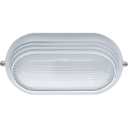 Светильник ЛОН 94 816 NBL-O3-60-E27/WH 1х60Вт E27 IP54 (аналог НПБ 1407 бел. овал ресн. 60Вт) Navigator 94816