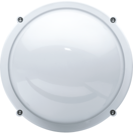 Светильник светодиодный 94 827 NBL-R1-8-4K-WH-IP65-LED 8Вт 4000К IP65 560лм ЖКХ круг алюм. бел. (аналог НПП 1301) Navigator 94827