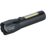 Фонарь светодиодный ручной 95 695 NPT-CM19-ACCU алюм.3 реж 1LED 3Вт+8COB 3Вт Li-ion 3.7В NAVIGATOR 95695
