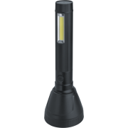 Фонарь светодиодный ручной 95 741 NPT-CP32-ACCU пласт. 1LED 10Вт+1COB 2Вт Li-Ion 3А.ч 4реж NAVIGATOR 95741