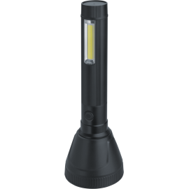 Фонарь светодиодный ручной 95 741 NPT-CP32-ACCU пласт. 1LED 10Вт+1COB 2Вт Li-Ion 3А.ч 4реж NAVIGATOR 95741