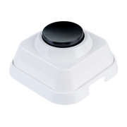 Выключатель кнопочный 0.4А 250В для электрозвонка DIY SE A1-04-011-I