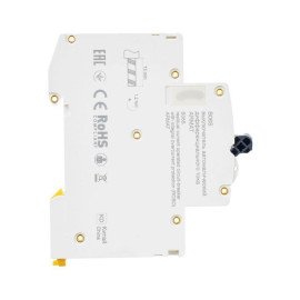 Выключатель автоматический дифференциального тока 2п (1P+N) C 10А 30мА тип A АВДТ B06S 18мм ARMAT IEK AR-B06S-1N-C10A030