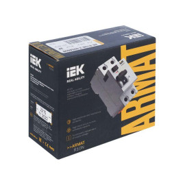 Выключатель дифференциального тока (УЗО) 2п 25А 30мА тип A ВДТ R10N ARMAT IEK AR-R10N-2-025A030