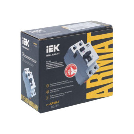 Выключатель дифференциального тока (УЗО) 2п 40А 30мА тип AC ВДТ R10N ARMAT IEK AR-R10N-2-040C030