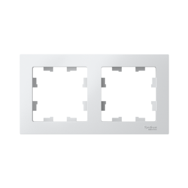 Рамка 2-м AtlasDesign универс. бел. SE ATN000102
