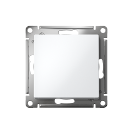 Выключатель 1-кл. СП AtlasDesign 10А IP20 (сх. 1) 10AX с самовозвратом механизм бел. SE ATN000115