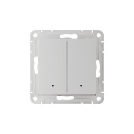 Выключатель 2-кл. AtlasDesign Smart 10А (сх. 5) L+N с подсветкой Zigbee механизм бел. SE ATN000153Z