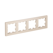 Рамка 4-м AtlasDesign универс. беж. SE ATN000204