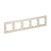 Рамка 5-м AtlasDesign универс. беж. SE ATN000205