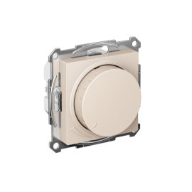 Светорегулятор поворотно-нажимной AtlasDesign 400Вт механизм беж. SE ATN000223