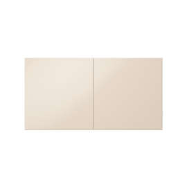 Розетка 2-м СП AtlasDesign 16А IP20 с заземл. защ. шторки со сдвижн. крышкой в сборе беж. SE ATN000228