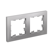 Рамка 2-м AtlasDesign универс. алюм. SE ATN000302