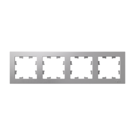 Рамка 4-м AtlasDesign универс. алюм. SE ATN000304