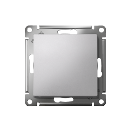 Выключатель 1-кл. AtlasDesign (сх. 1) 10AX быстрозажим. клем. механизм алюм. SE ATN000311S