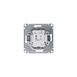 Выключатель 1-кл. СП AtlasDesign 10А IP20 (сх. 1) 10AX механизм алюм. SE ATN000311