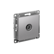 Розетка телевизионная TV AtlasDesign коннектор механизм алюм. SE ATN000393