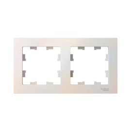 Рамка 2-м AtlasDesign универс. жемчуж. SE ATN000402