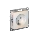 Розетка 1-м СП AtlasDesign 16А IP20 с заземл. механизм жемчуж. SE ATN000443